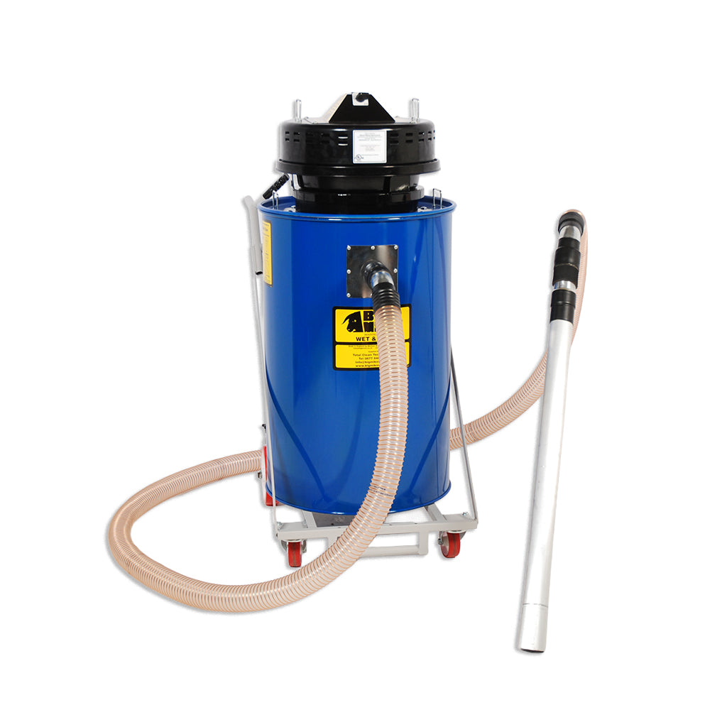 Big Mike Wet & Dry Industrial Vacuum Cleaner, 120V or 240V