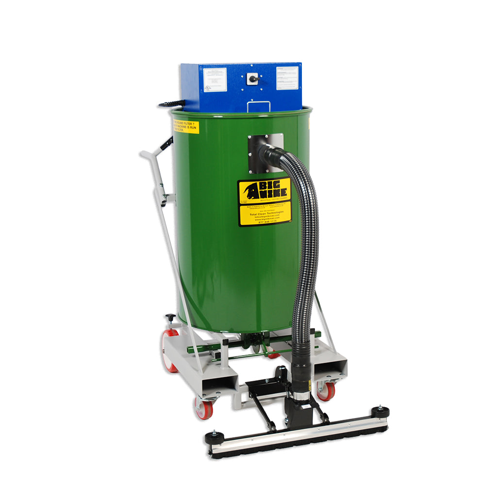 Big Mike Suck & Dump Dry Flat Base Industrial Vacuum